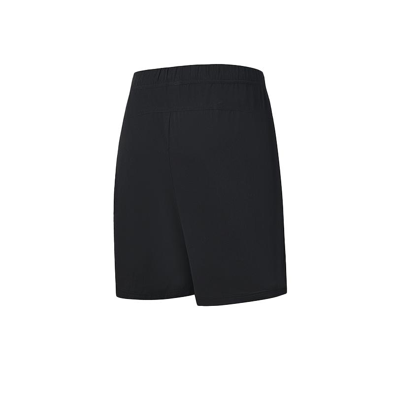FILA Fitness Series Simple Classic Casual Training Versatile Breathable Comfortable Loose Woven Five-Point Sports Men sports Black A51M621803FBK
