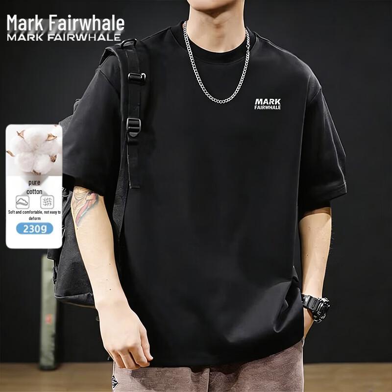 

Mark Fairwhale Men s Casual Heavyweight Cotton T-Shirt 3XL