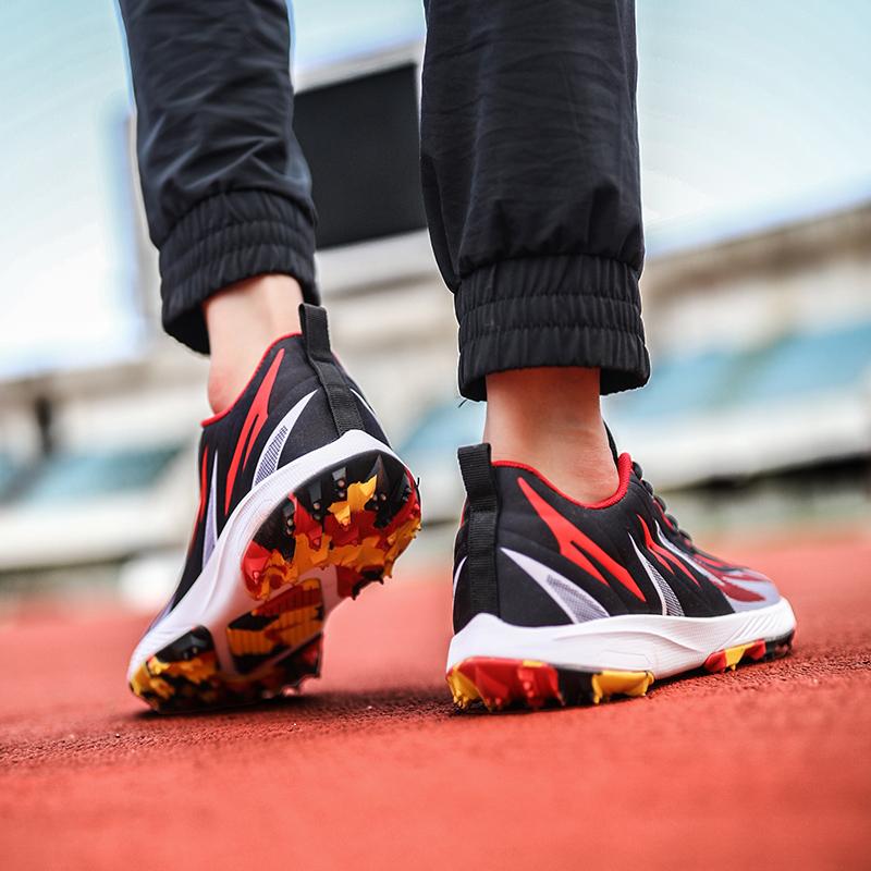Unisex Outdoor Running Shoes Four Seasons New Breathable Spikes Men's Casual Sports Shoes Fashion Student Mesh Non-slip Sneakers