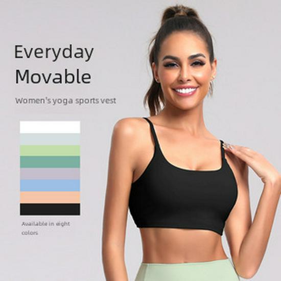 Women's Plus Size Shockproof Sports Bra - Medium to High Impact, Wirefree for Running, Large Bust, Yoga, and Fitness.