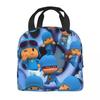 Pocoyoes Cartoon Comdy Accessories Insulated Lunch Bag For School Food Box Portable Thermal Cooler Lunch Boxes