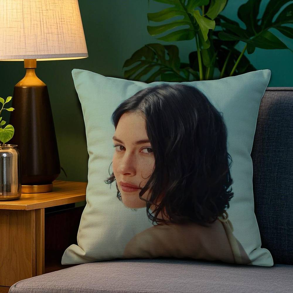 Singer G-Gracie Abrams Pillow Case Sofa Living Room Bedroom Double-Sided Printing Square Cushion Nap Time Pillow Case
