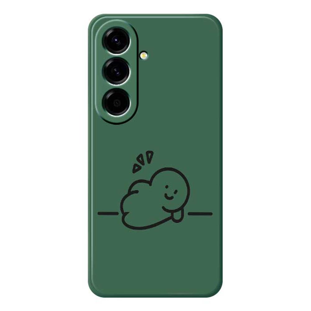 For Samsung Galaxy A56 5G Case Stick Figure Pattern Printing Straight Edge TPU Phone Back Cover