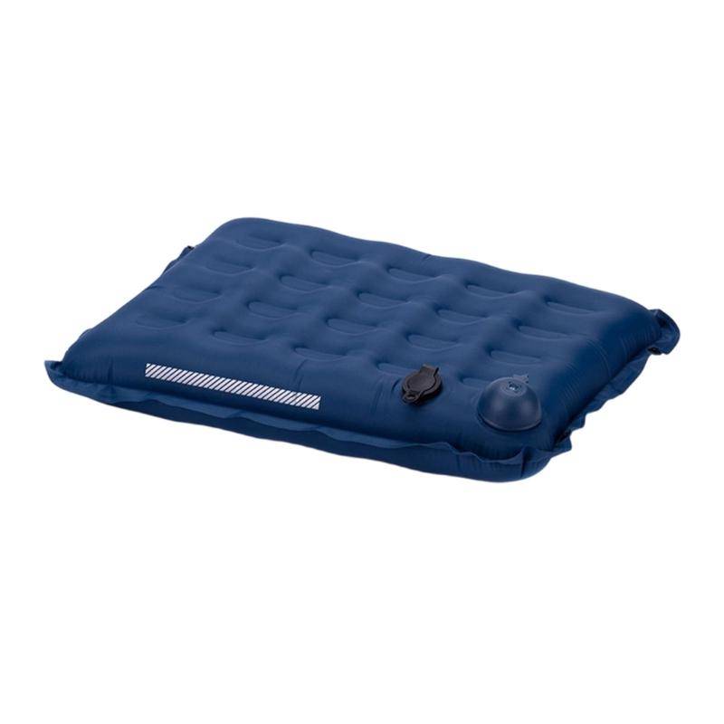 Extremely thin 2.75 In Depth Push To Fill Inflatable Seat Pad For Hiking Backpacking With Mini 5x8x10cm Carry Size