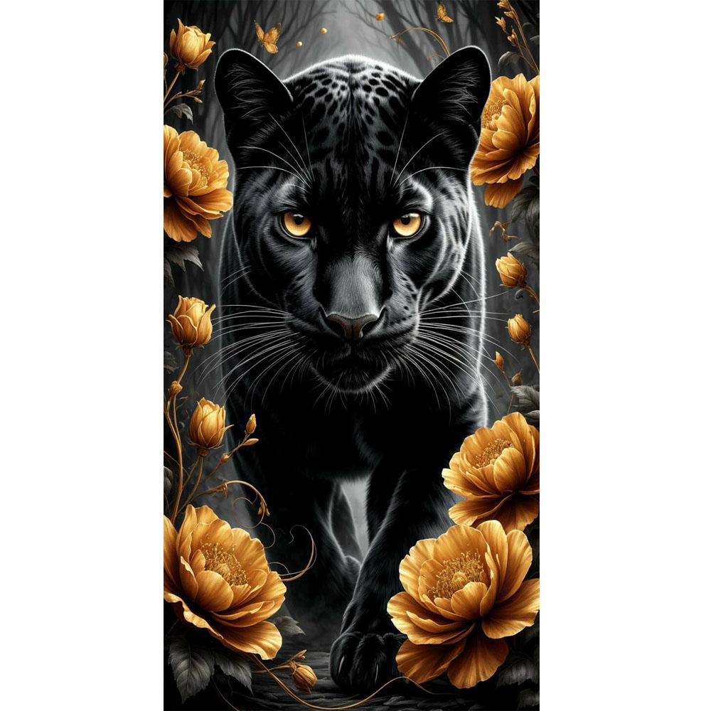 Large Size Mosaic DIY Full Diamond Painting Kits Art Giraffe Owl Leopard Picture Embroidery Cross Stitch Rhinestones