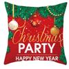 Christmas Elk Pillow Cover Home Gift Cushion Cover Fabric Sofa Pillow Cover