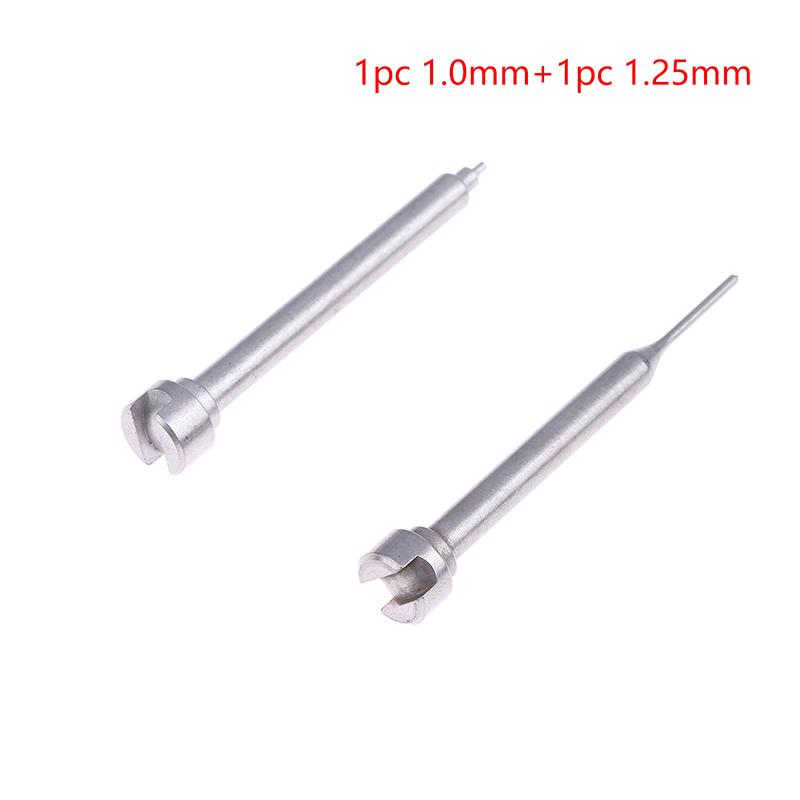 3Pcs 1.0/1.25Mm For Huk Folding Key Split Replacement Pin Folding Key Remote Control Pin Pliers Tool