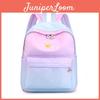 Girls' Oxford Fabric Backpack For Spring Outings Lightweight And Casual Sweet Style 20-35l Capacity