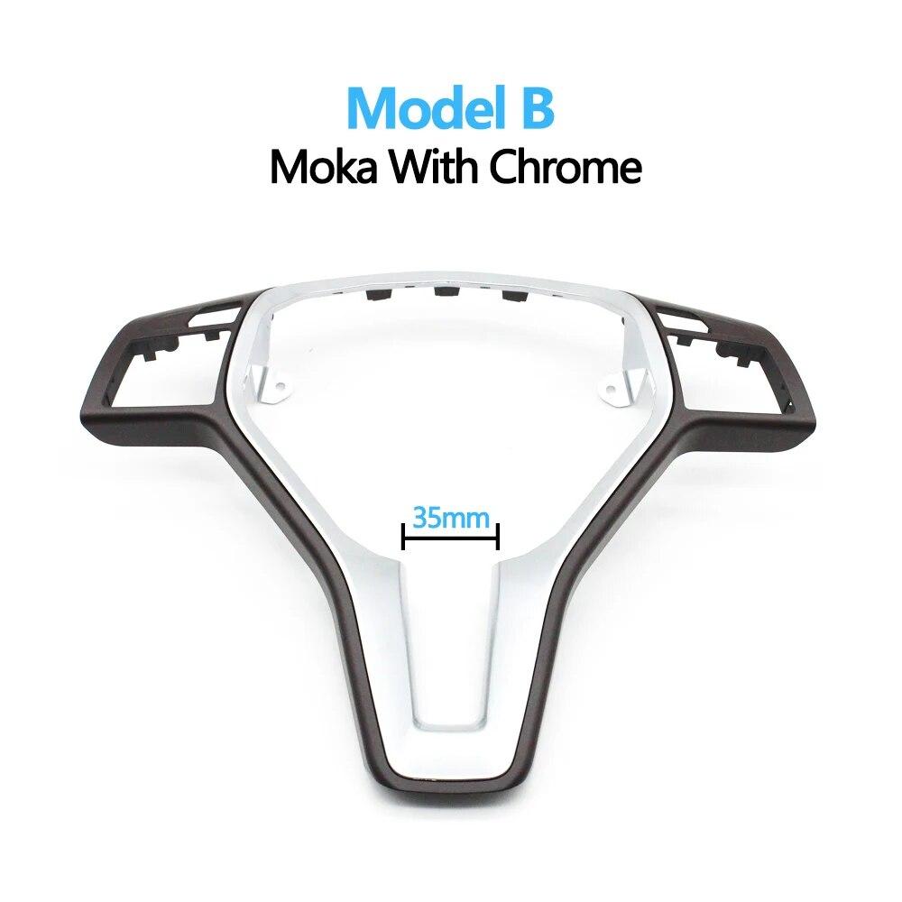 Car Steering Wheel Outer Frame Chromed Cover Trim For Mercedes BENZ C E GLK CLS Class W176 W246 W204 W212 GLK204 W156 W117 W218