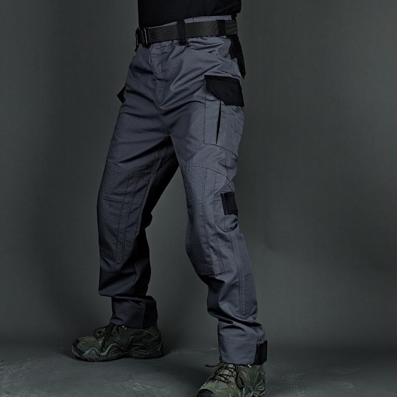 2022 Men's Wear-Resistant Striker Plaid Tactical Work Pants - 65/35 Blend