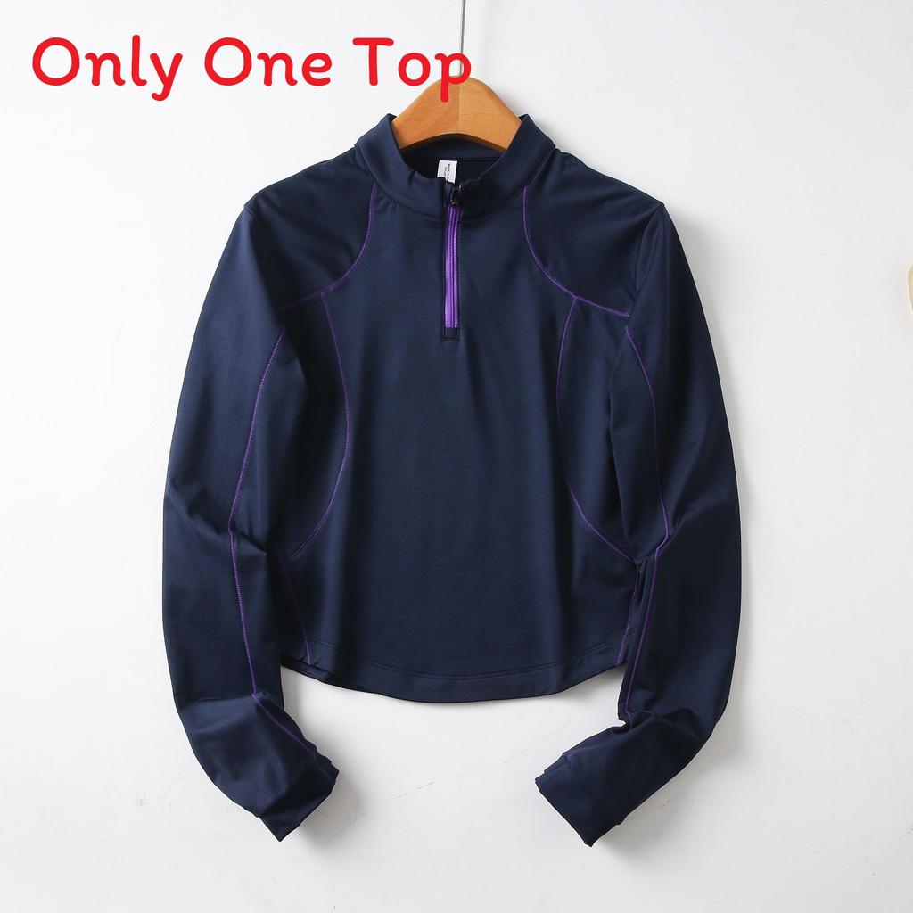 Outdoor Mountain Series T Shirt With Zipper Long Sleeve Slim Fit Quick Dry For Active Youth