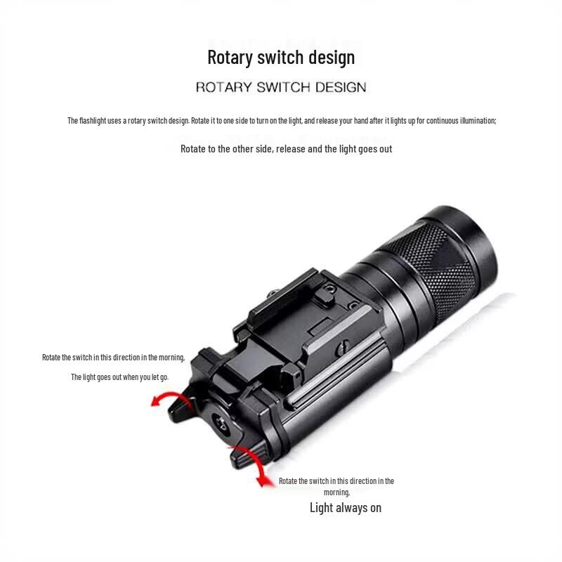HBing Outdoor Tactical White Light & IR Laser Combo