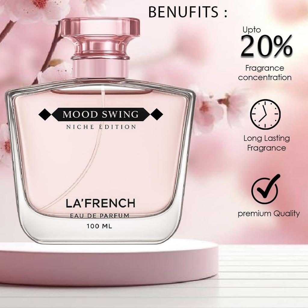 La French Mood Swing Unisex Perfume-100ml | Intense, Long-Lasting Luxury Fragrance | Premium Perfume for Men and Women