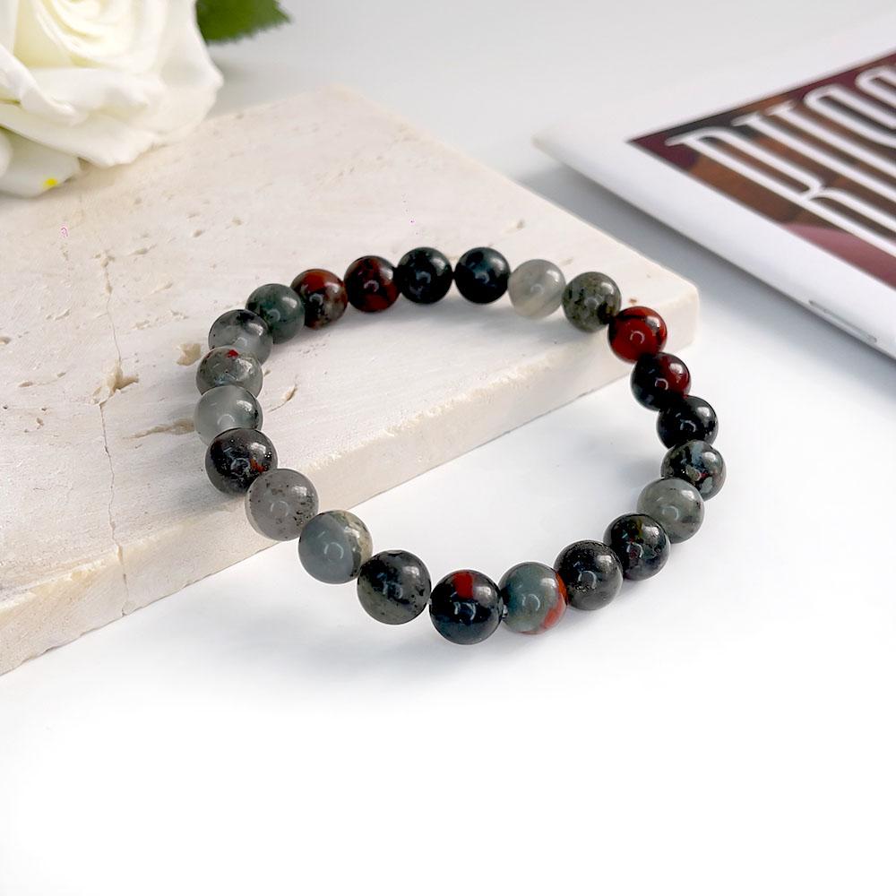 Wholesale 8 Mm Charm Beaded Bracelet Natural Stone Bracelet Crystal Bracelet Natural Stone Beaded Bracelet