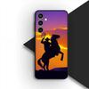 Protective Cover for Motorola Moto G86 G57 E14 E15 G14 G34 G67 G84 G24 A54 G15 Power E22 Casing Phone Case Riding Horse Sunset
