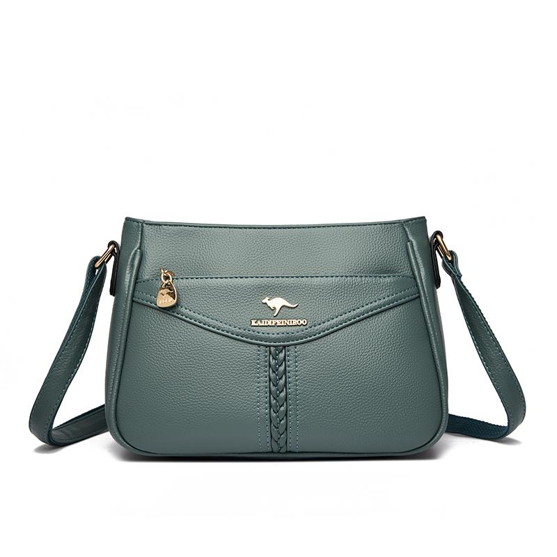 Genuine  Soft Leather Women's Handbag Trend Designer Female Crossbody Bag Fashion Casual Shoulder Messenger Handbags