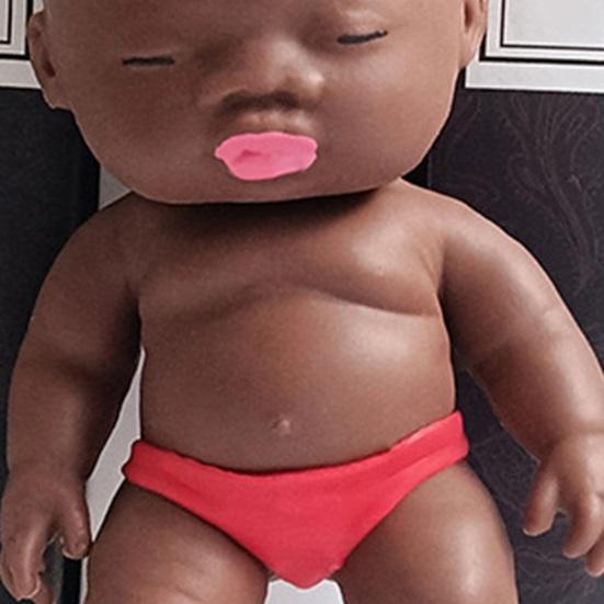 Squeeze Stress Doll Toys, Cute Little Baby Doll Fidget Toys, Stress Relief Sensory Squeeze Toys for Kids Adults
