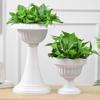 White Porch Planter Retro Succulent Plant Flower Container  Outdoor Indoor Decor