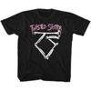 T-shirt Noir Jeune Twisted Sister Logo Os