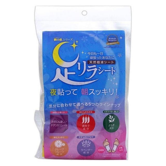 KINOMEGUMI - Набор детокс-пластырей для ног «Натуральная красота» 10 pcs