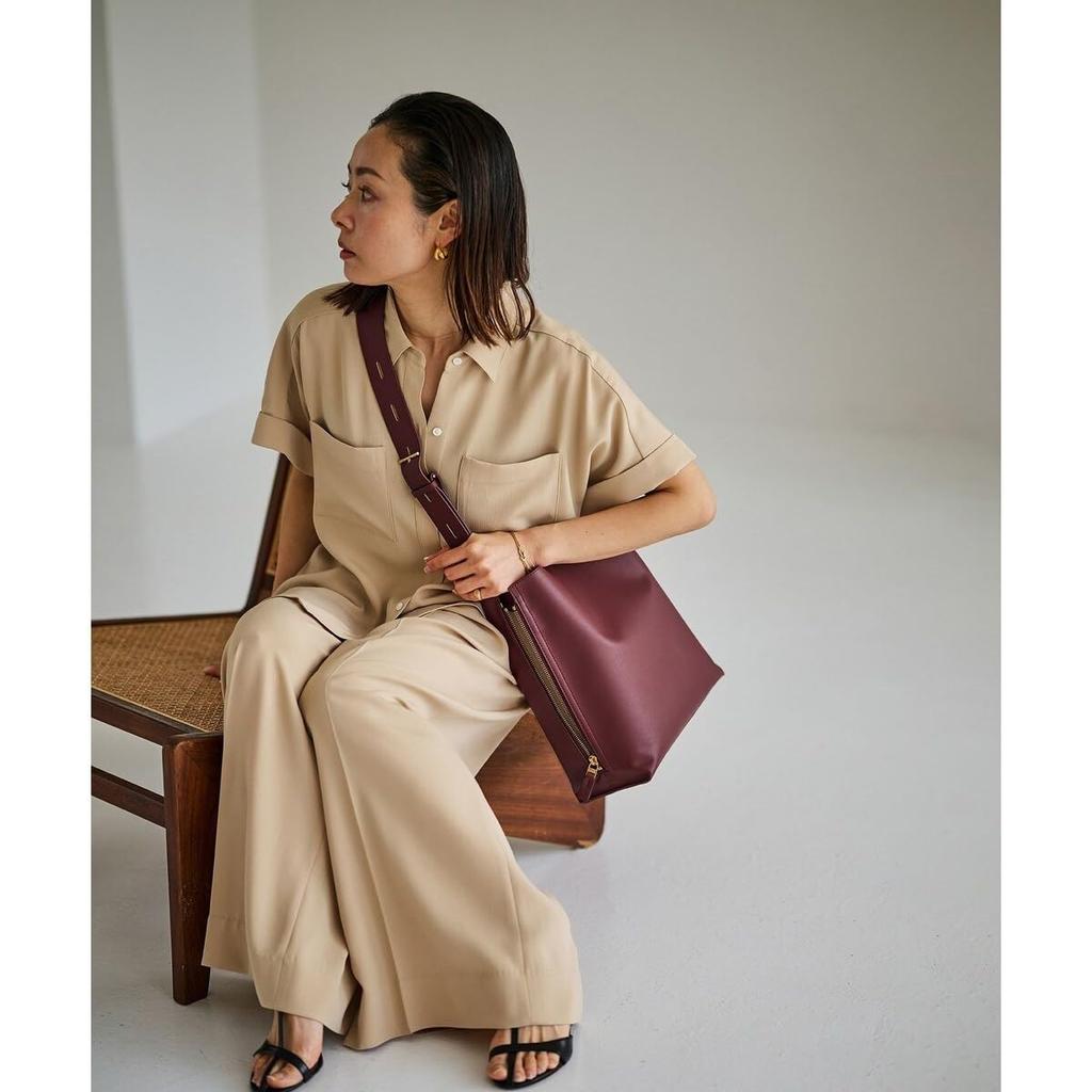 ROPE & PAULO EPOR Y BAG Shoulder Bag, Medium, Women's, Light Gray