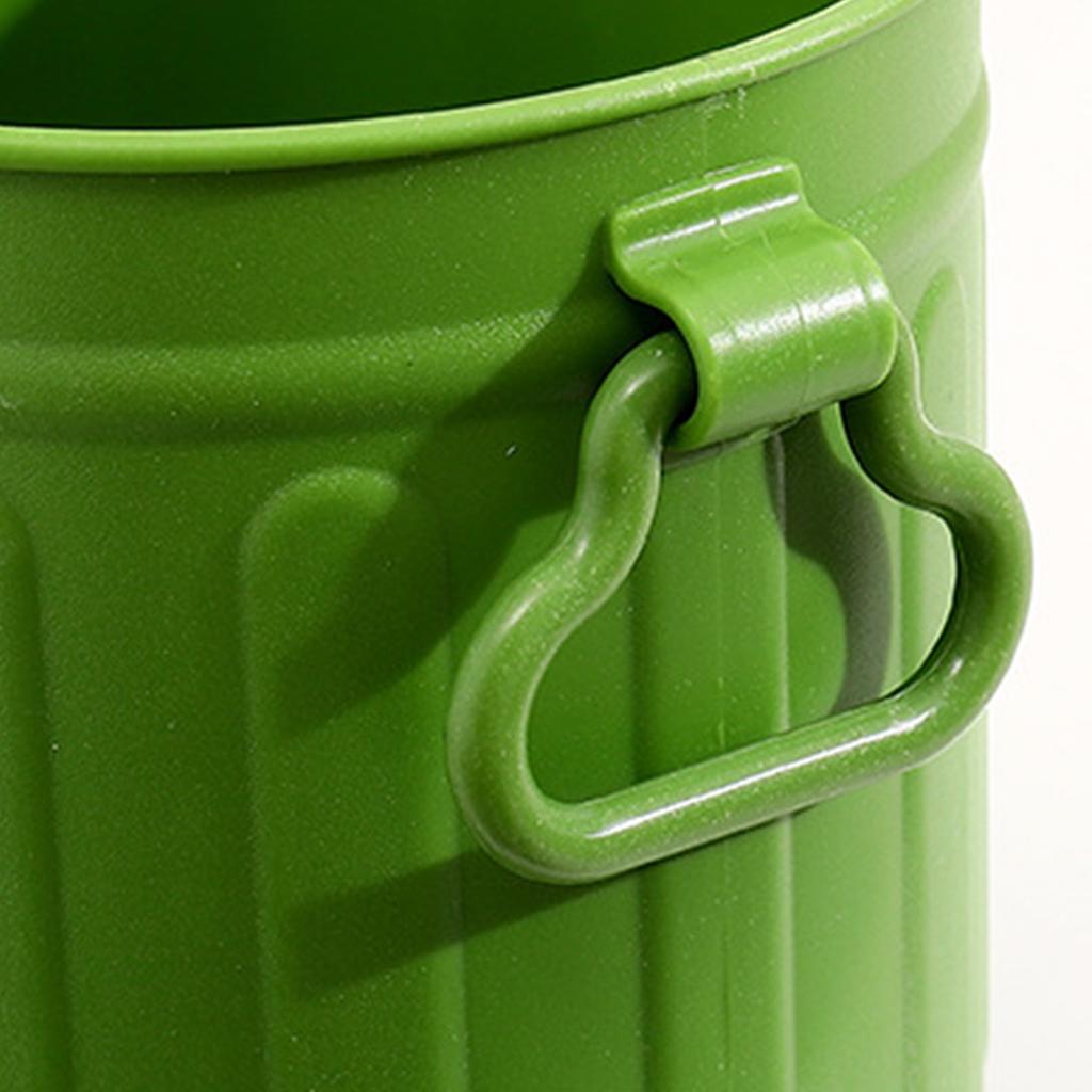 Pen Holder Pencil Bucket Plastic Makeup Brush Organizer Desktop Stationary Supplies Container with