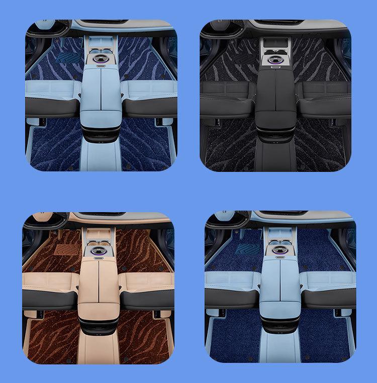Eco-Friendly Leather Car Floor Mats for Hongqi Tiangong 08 - Full-Coverage Interior Protection & Modification  
