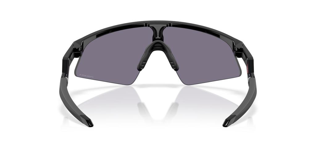 Oakley Sunglasses RESISTOR SWEEP POLISHED BLACK PRIZM GREY YOUTH SUN 0OJ9015 90150428 Polarized [Oakley] (Polished Black/Grey)