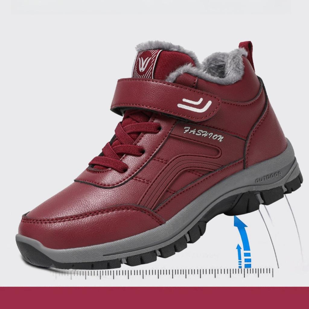 Cotton Shoes, Women's Shoes, Plush, Thickened, Hiking Shoes, Snow Boots, Low Cut, Women's Boots