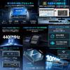 PC Latest 12th Generation N95 Low Power Consumption Faster than Mini PC N95 15W Max 12GB LPDDR5 512GB SSD Small PC 8TB Expandable Screen Output Small