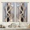 High-definition Artistic Line Printed Curtains, Suitable for Home Decoration In Bedrooms and Living Rooms