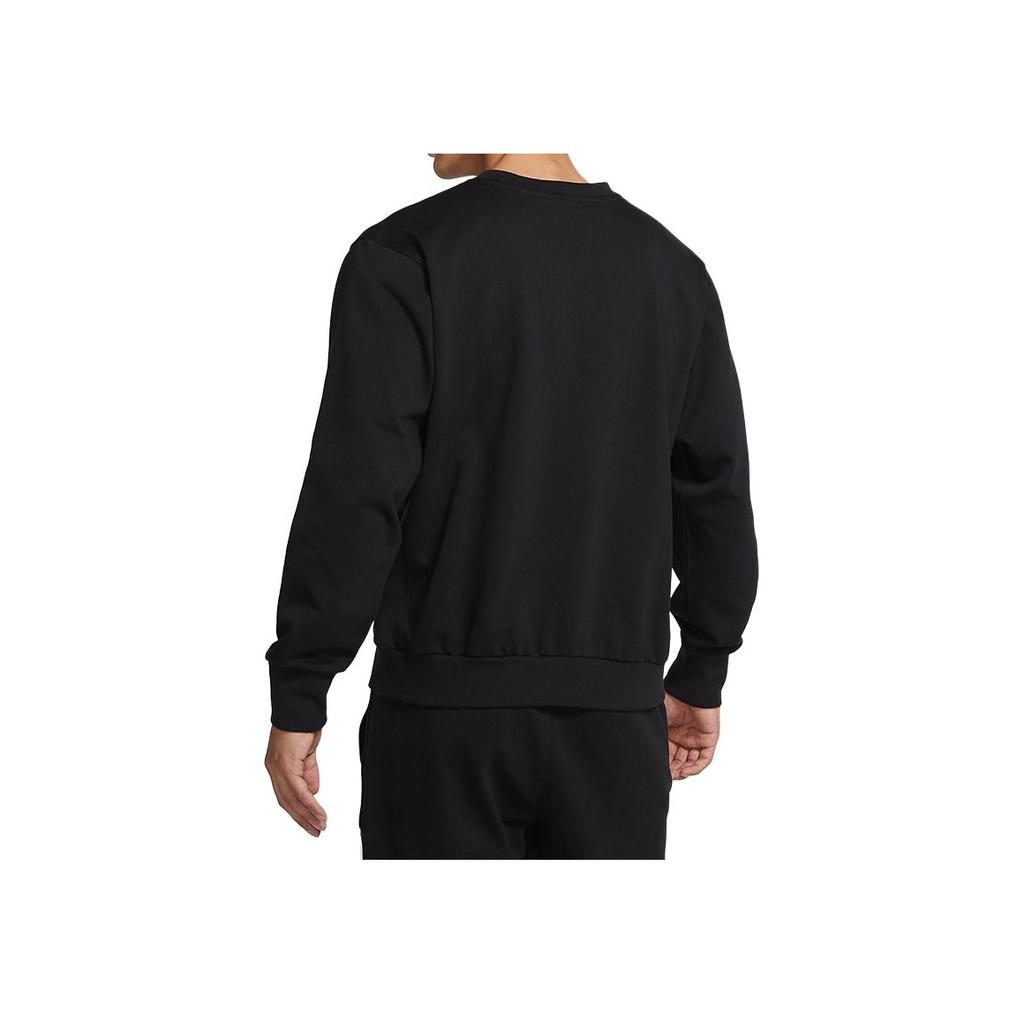 Nike Standard Issue Dri-Fit Basketball Crew Neck Sweatshirt Men Tops Black CK6359-010