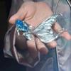 Elegante Quallenbrosche: Luxuriöse Unterwasser-Traum-Anstecknadel für Damen