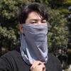Breathable Summer Sun Protection Quick-Dry Unisex Face and Neck Gaiter with Ear Hangings