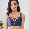 Plus Size Wire-Free Adjustable Back Support Bra for Women