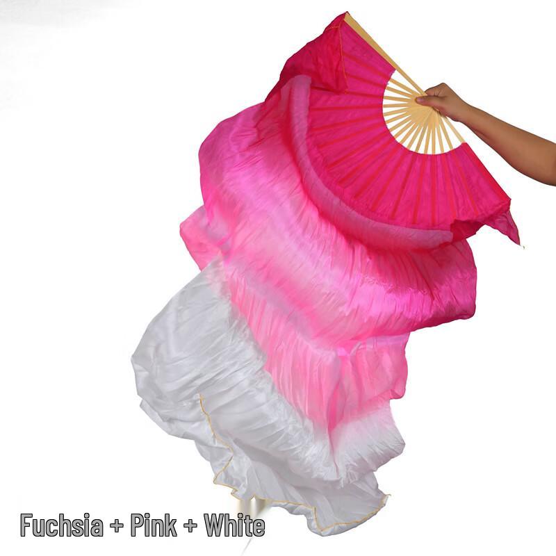 Silk Belly Dance Gradient Performance Fan