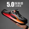 Summer new thick-soled shit-stepping hole shoes non-slip outer wear tourism seaside wading beach shoes two wear cool slippers