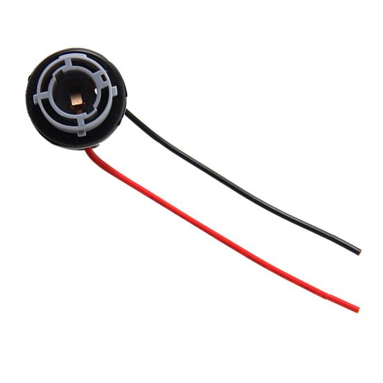 

1156 BA15S Автомобильная вилка с металлическим цоколем, патрон для лампы, патрон с медным сердечником 1156