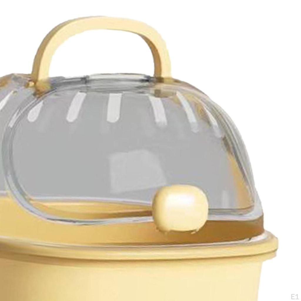 Hamster Carrier Bag, Small Animal Transparent, Breathable, Travel Bag for Mouse,