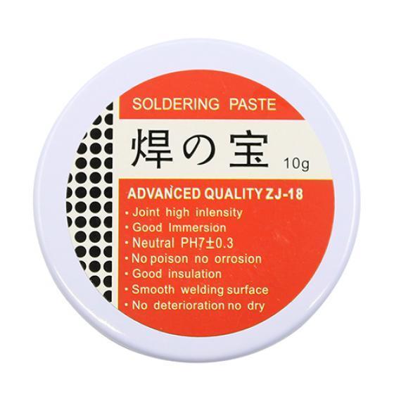 

Новый 10 г хорошего качества, твердая канифоль, паяльная паста, флюсовый крем, сварочная паста