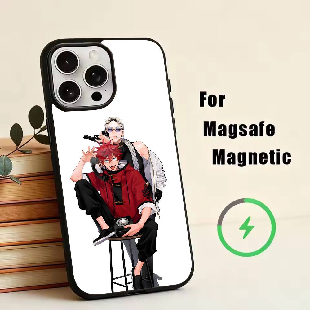 G-Gokurakugai A-Alma  Phone Case For iPhone17,16,15,14,13,12,11 Plus,Pro Magnetic with Magsafe Wireless Charging