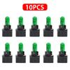 10pcs T5 Car Interior Bulb Auto Dashboard Warning Indicator Dashboard Light Bulbs Auto Interior Indicator Lamp