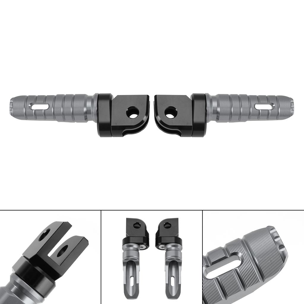 Front Footrests Foot Pegs Fit for KAWASAKI ZX-4R ZX-4RR 24-25 NINJA 400 18-24