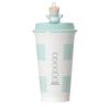 Starbucks Gelato Pique Border Reusable Cup, Mint Green, 473ml + Bearista Cap, Gelato Pique Collaboration Reusable Set