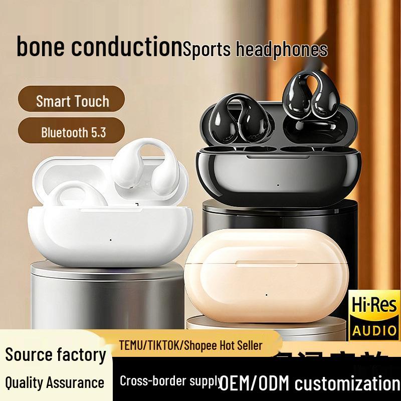 Bone Conduction Bluetooth Earbuds: Long Battery, Clear Calls, Painless, No Sound Leakage
