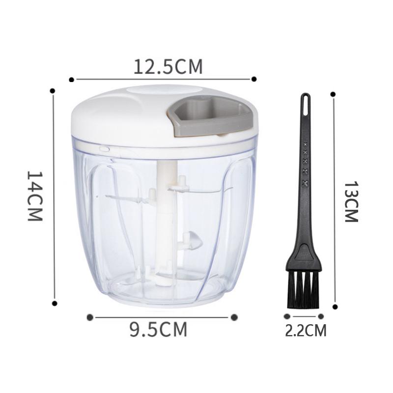 

Многофункциональный измельчитель чеснока 900 мл, ручная давилка для чеснока, овощерезка, мясорубка, кухонные гаджеты для приготовления пищи