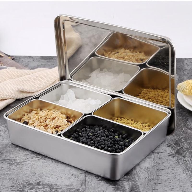 777 Stainless Steel Commercial Kitchen Ingredient & Spice Organizer