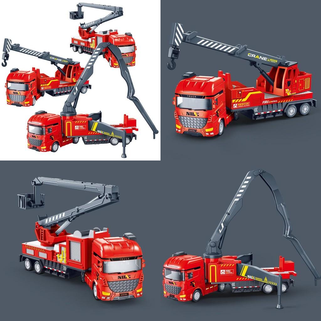 Firefighter Rescue Kids Toy Car With Interactive Features And Mechanism Inertia