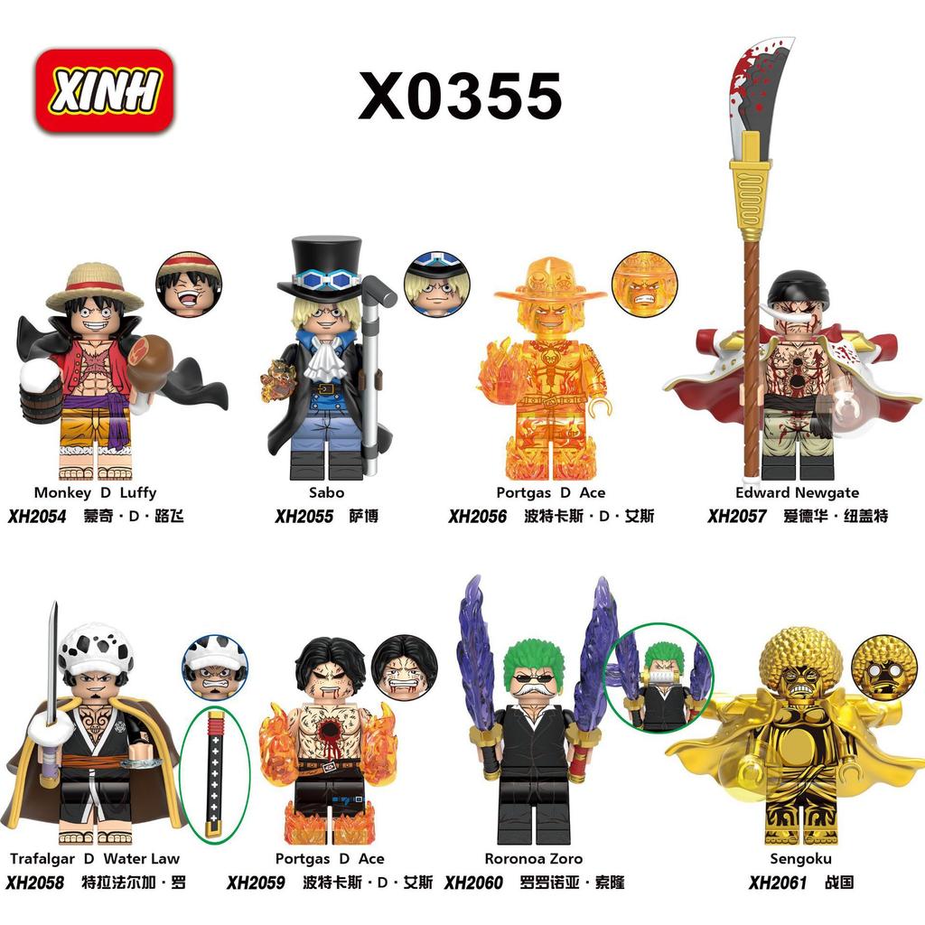 X0352 0353 0356 G0171 Kt1013 One Piece Building Block Toy