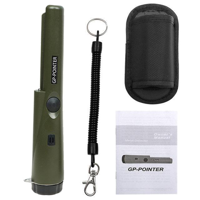 

Treasure Hunter Handheld Metal Detector Pinponter Pointer Probe Gold Detector Pinpointing Waterproof Adjustable Sensitivity